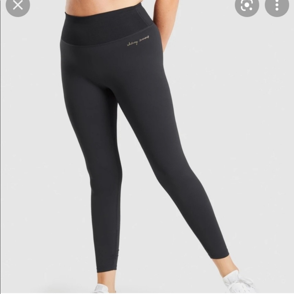 Whitney Simmons Rib Waist Leggings Black (2nd collection)